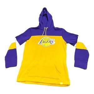 Los Angeles Lakers Fanatics Women's Hoodie Size S Purple & Yellow Fan Gear